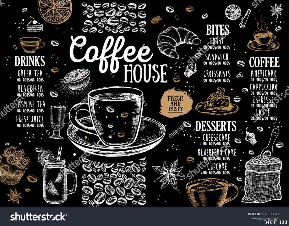 Tranh dán tường quán cà phê MCF-133